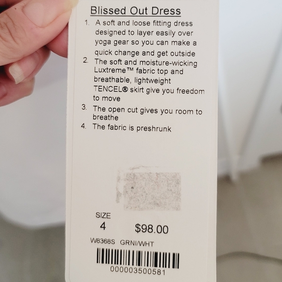 🆕️ Lululemon Blissed Out Dress - Picture 5 of 9